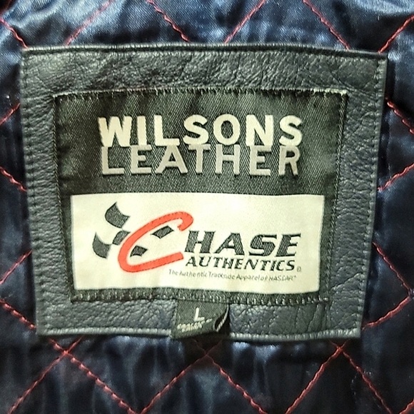 Wilsons Leather Chase Authentics Jeff Gordon Nascar Jacket - Picture 9 of 15